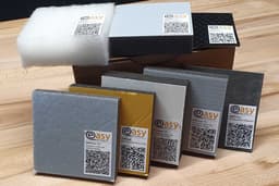 Samplebox akoestische materialen