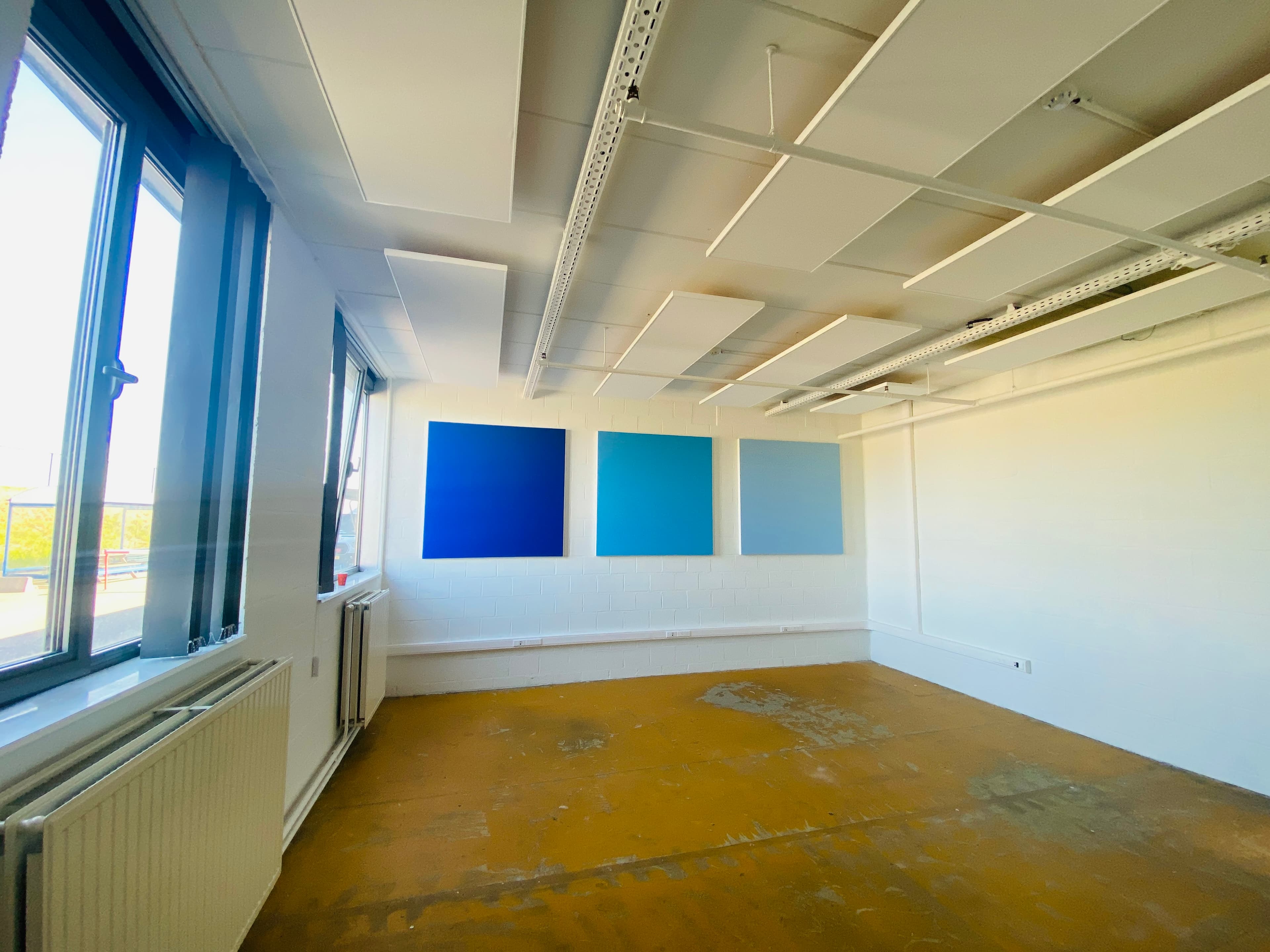 Akoestische plafond en wandpanelen Pall Life Scienes