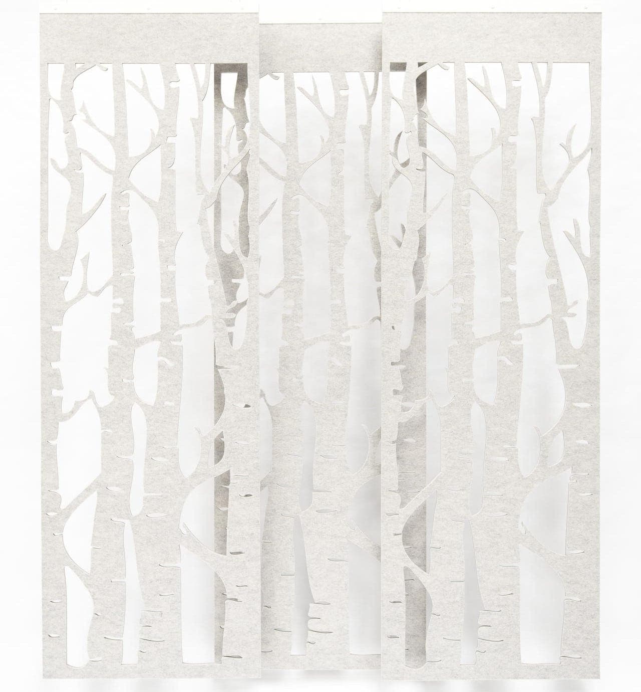 Akoestische divider met unieke patronen