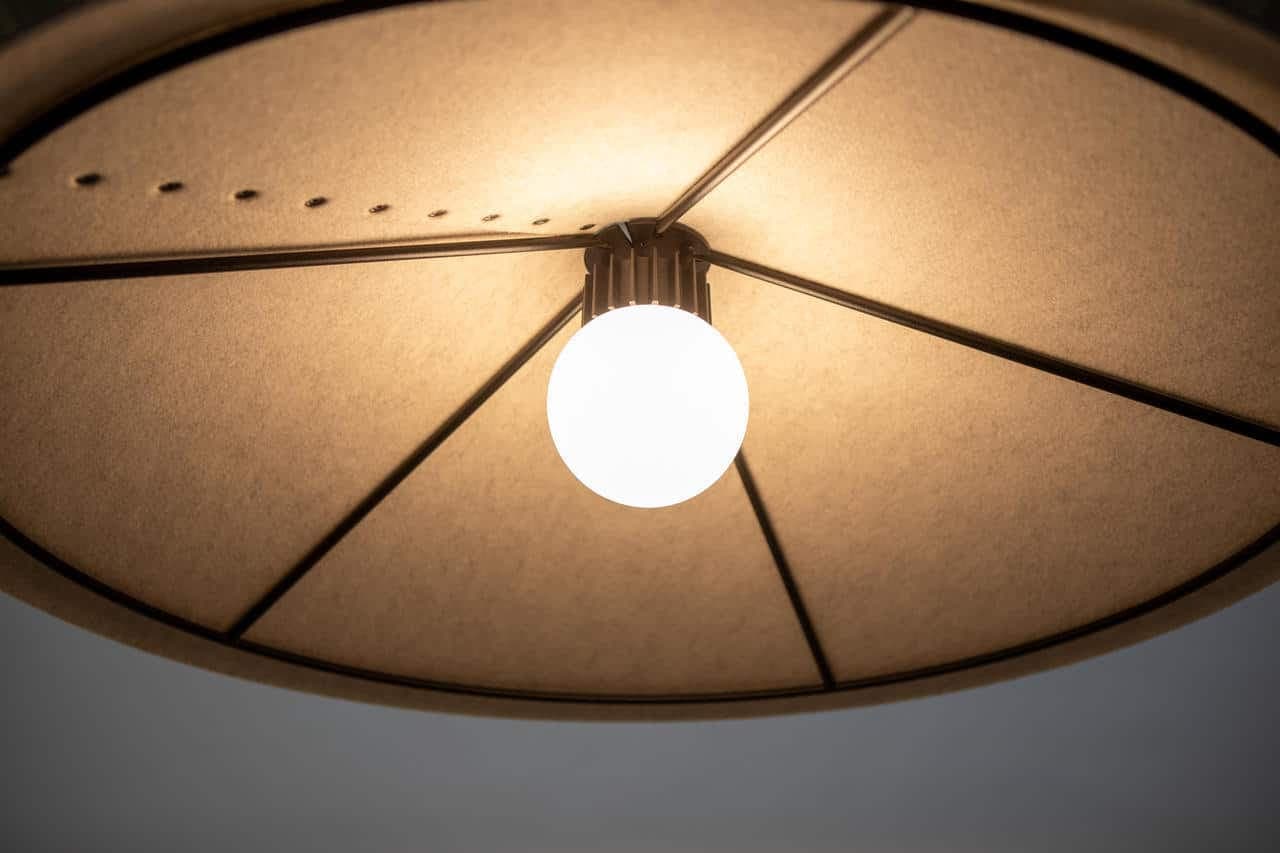 Akoestische designlamp van vilt