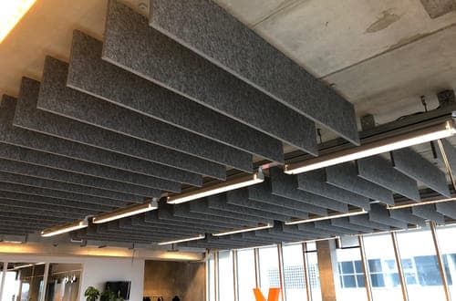 Baffle van PET-vilt 25 mm