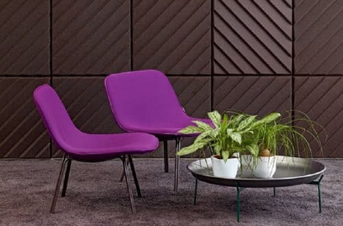 Soundwave Stripes voor een goede absorptie van hogere frequenties