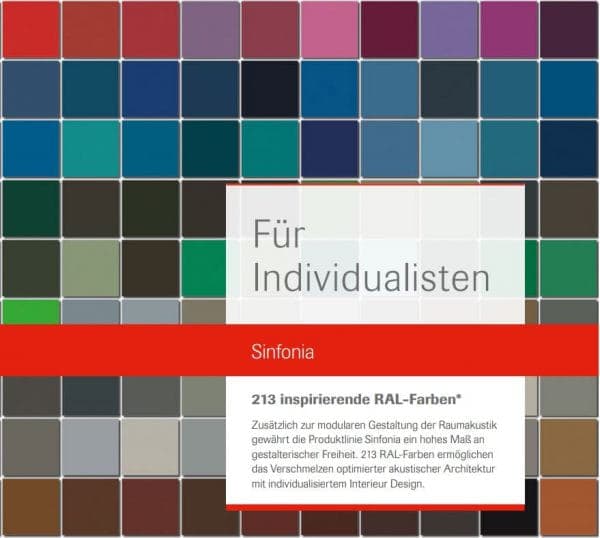 Sinfonia ral farben