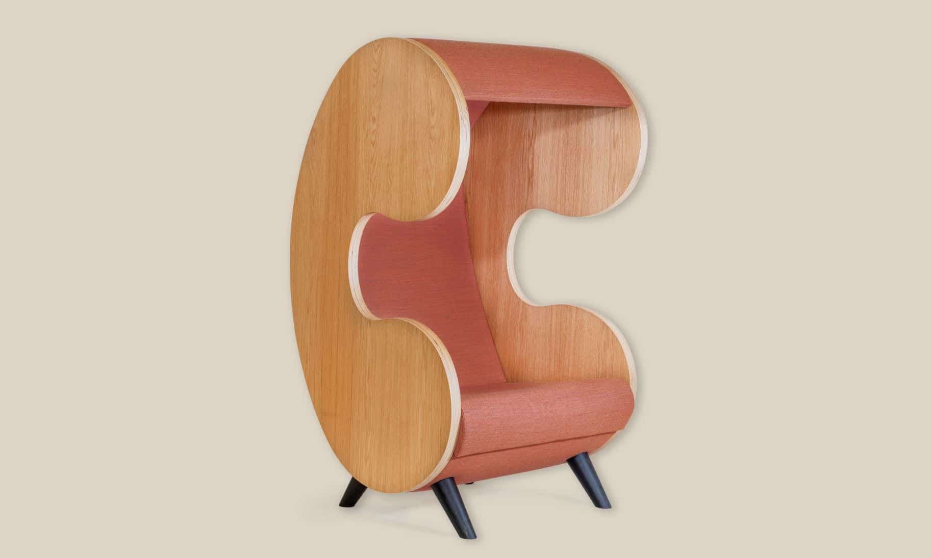 Prachtige akoestische belstoel voor in elke drukke omgeving