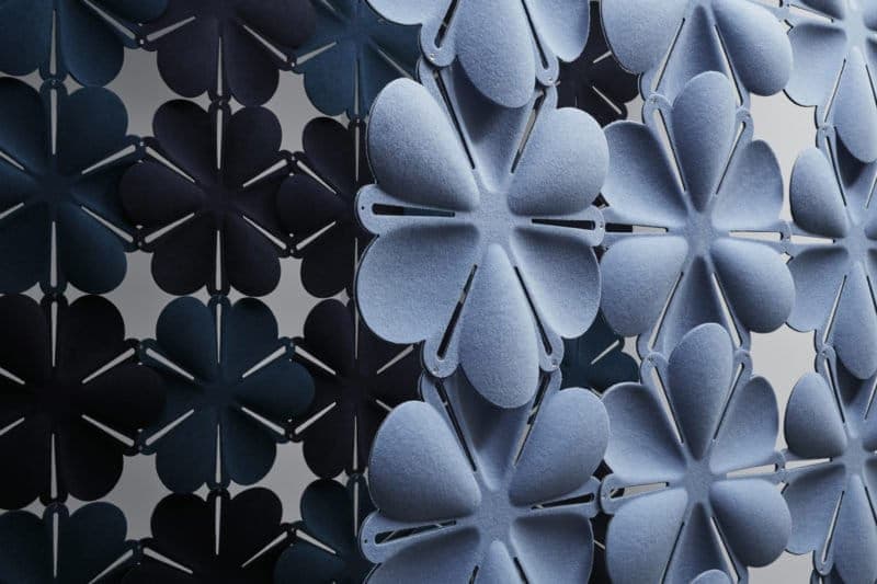 Abstracta airbloom room divider